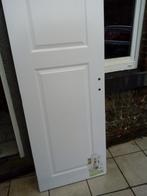 3 portes intérieures blanches + kits d'ébrasement assorti, 200 à 215 cm, Moins de 80 cm, Bois, Enlèvement