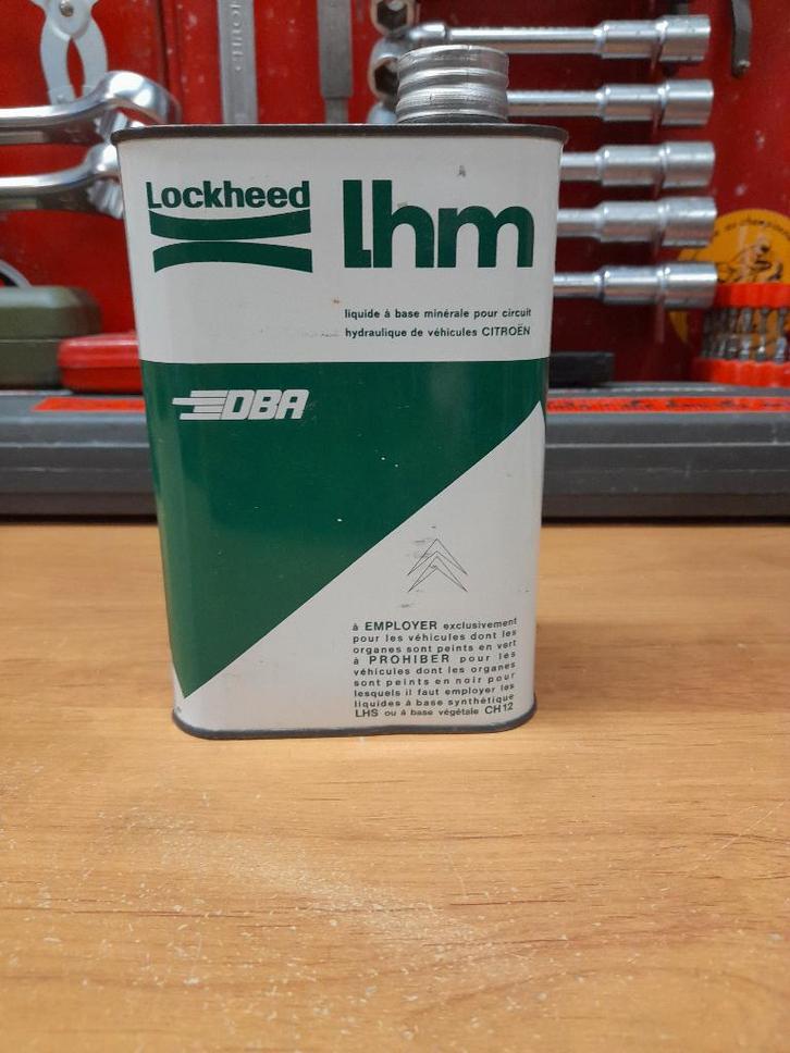 oude volledig verzegelde oliekan LHM Lockheed Citroen BA, Verzamelen, Merken en Reclamevoorwerpen, Gebruikt, Overige typen, Verzenden