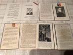 Provincie Luik doodsprentjes, gesneuveld door oorlog 40/45., Verzamelen, Bidprentjes en Rouwkaarten, Ophalen of Verzenden, Rouwkaart