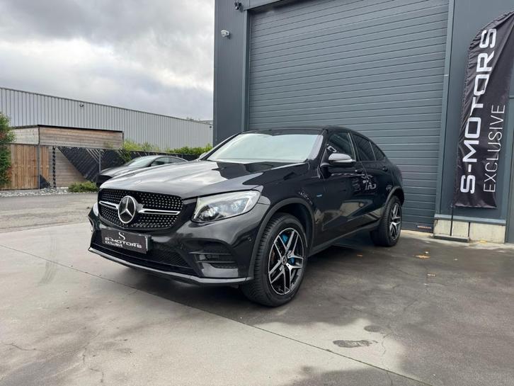 Mercedes-Benz GLC 350e Coupe 4M AMG LED/PANO/ACC/HUD/Garanti, Auto's, Mercedes-Benz, Bedrijf, Te koop, GLC, 4x4, ABS, Achteruitrijcamera