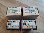 2 contact blocks Siemens 3TX4 422-2A, Ophalen of Verzenden, Nieuw