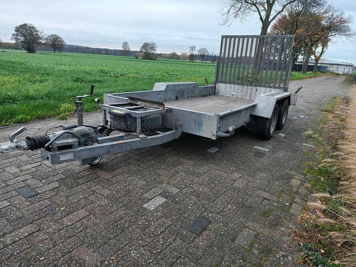 Indespension - V15 - Machine Transporter 3500kg, Auto diversen, Aanhangers en Bagagewagens, Gebruikt