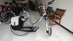 Electrische Damesfiets Zilver metallic., Fietsen en Brommers, Fietsen | Dames | Damesfietsen, Ophalen, Gebruikt, Versnellingen