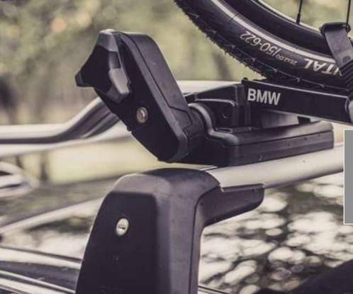 Fietsen Dakdragers BMW, Auto diversen, Fietsendragers, Zo goed als nieuw, Dakdrager, 2 fietsen, Ophalen of Verzenden