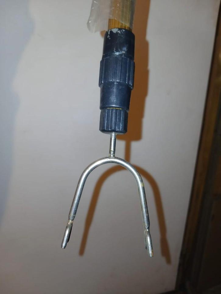 Uitschuifbare wasvork gouden buis en chroomstaal (nieuw), Kleding | Dames, Kledingrekken, Nieuw, Ophalen of Verzenden