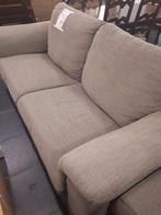 ruime tweezit sofa, Rechte bank, Stof, 75 tot 100 cm, Zo goed als nieuw