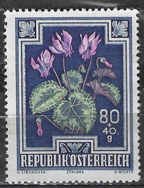 Oostenrijk 1948 - Yvert 729 - Cyclamen (ZG), Postzegels en Munten, Postzegels | Europa | Oostenrijk, Verzenden