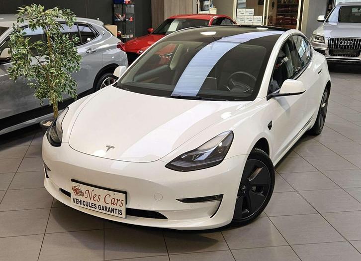 Tesla Model 3 78 kWh,LONG RANGE,DUAL MOTOR,FULL OPTIONS,GAR, Auto's, Tesla, Te koop, Model 3, 360° camera, 4x4, ABS, Achteruitrijcamera