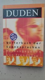 DUDEN   Wörterbuch der Szenesprachen, Boeken, Overige uitgevers, Ophalen of Verzenden, Zo goed als nieuw, Duits