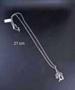 Ketting met „tree of life” hanger, sterling zilver en tweekl, Overige voorstellingen, Nieuw, Ophalen of Verzenden, Zilver