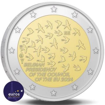 2 euros commemorative belgian presidenty beschikbaar voor biedingen