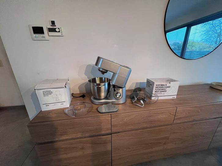 Domo Pro keukenrobot in zeer goede staat., Elektronische apparatuur, Keukenmixers, Nieuw, 3 tot 4 liter, 3 snelheden of meer, Vaatwasserbestendig