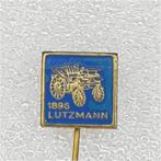 SP0507 Speldje Lutzmann 1896 blauw, Verzamelen, Speldjes, Pins en Buttons, Gebruikt, Ophalen of Verzenden