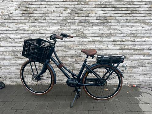 Elektrische vrouwenfiets, Fietsen en Brommers, Elektrische fietsen, Zo goed als nieuw, Overige merken, 51 tot 55 cm, 50 km per accu of meer