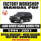 LAND ROVER WORKSHOP SERVICE REPAIR MANUAL | DOWNLOAD, Auto diversen, Handleidingen en Instructieboekjes, Ophalen of Verzenden