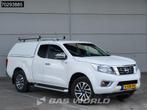 Nissan Navara 163pk Trekhaak Navi Airco Cruise Camera Parkee, Auto's, Stof, Gebruikt, 4 cilinders, Wit