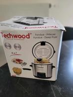 Techwood TFF-99I fonduefrituurpan, Elektronische apparatuur, Ophalen of Verzenden, Zo goed als nieuw