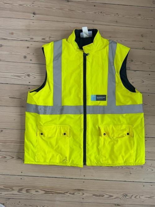 Fluo jas Brussels Airport, Kleding | Heren, Overige Herenkleding, Zo goed als nieuw, Ophalen of Verzenden