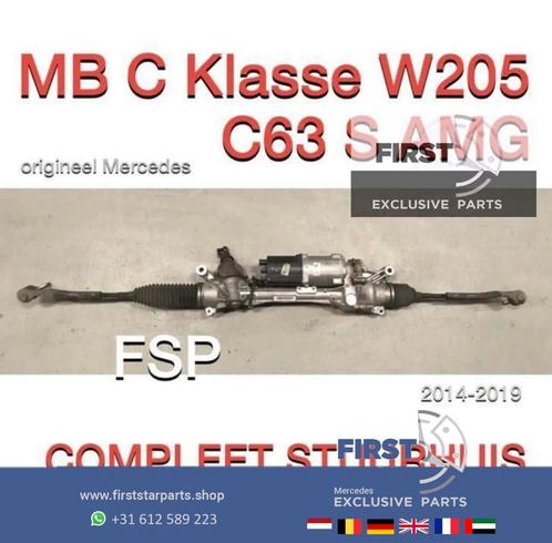 W205 C63 S AMG Stuurhuis Mercedes C Klasse 2014-2019 63 Orig, Auto-onderdelen, Besturing, Mercedes-Benz, Gebruikt, Ophalen of Verzenden