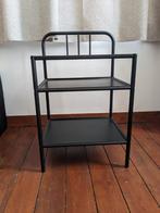 Ikea, table à roulettes, 55 tot 70 cm, Zo goed als nieuw, Ophalen, Metaal of Aluminium