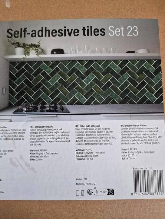 Carreaux autocollants, Bricolage & Construction, Dalles & Carrelages, Neuf, Enlèvement ou Envoi