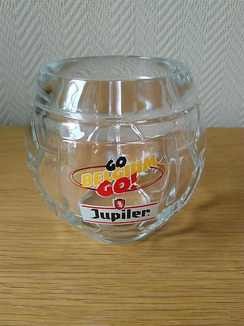 Verre à bière ballon Jupiler, Verzamelen, Biermerken, Zo goed als nieuw, Pul(len), Jupiler, Ophalen