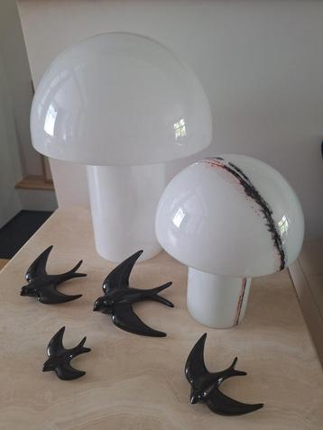 Lampes champignon de Peill & Putzler, années 60, Enlèvement ou Envoi