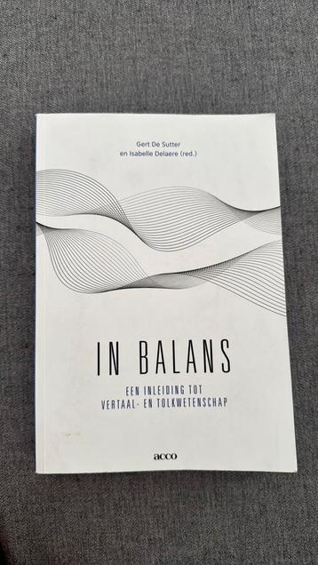 Gert De Sutter - In balans beschikbaar voor biedingen