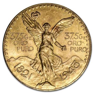 Centario (50 Mexican pesos) beschikbaar voor biedingen
