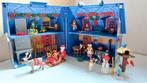 Playmobil 5755 Verplaatsbaar kerstmanhuis + extra, Ophalen of Verzenden, Zo goed als nieuw, Complete set