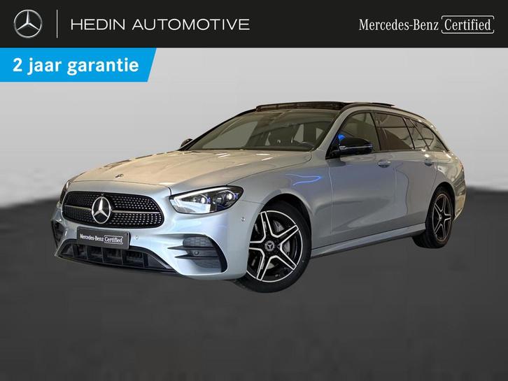 Mercedes-Benz E200 AMG Line | Panoramisch Dak | Memory Zetel, Autos, Mercedes-Benz, Entreprise, Achat, Classe E, Caméra 360°, Barres de toit