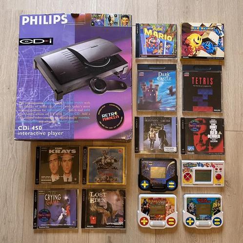 Philips CD-i 450-console (NIEUW!!) + Spelletjes, Games en Spelcomputers, Games | Overige, Zo goed als nieuw, Ophalen of Verzenden