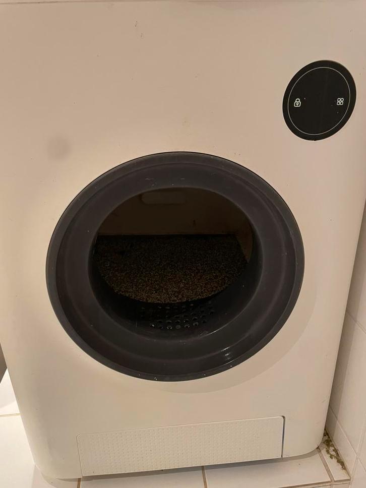 Automatische Zelfreinigende kattenbak te koop., Dieren en Toebehoren, Kattenbakken, Gebruikt, Open, Zelfreinigend, Ophalen