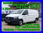 Mercedes-Benz Vito 116 29960€+BTW / Extra Lang / 270 Deuren, Auto's, Automaat, 1951 cc, 4 cilinders, 2000 kg