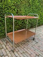Vintage serveerwagen., Huis en Inrichting, Ophalen of Verzenden, Zo goed als nieuw