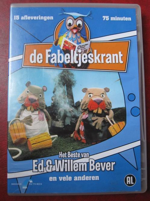 De Fabeltjeskrant - Het beste van Ed & Willem Bever en vele, Cd's en Dvd's, Dvd's | Kinderen en Jeugd, Zo goed als nieuw, Tv fictie