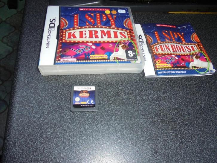 Nintendo DS I spy Kermis (orig-compleet), Consoles de jeu & Jeux vidéo, Jeux | Nintendo DS, Utilisé, À partir de 3 ans, Enlèvement ou Envoi