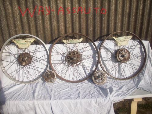 Oldtimer wielen bromfiets, Fietsen en Brommers, Brommeronderdelen | Oldtimers, Gebruikt, Overige merken, Overige typen, Ophalen