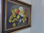 Schilderij stilleven bloemen, Antiek en Kunst, Ophalen