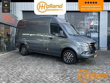 Mercedes Sprinter V6 319 3.0 CDI L2H2 EURO6|LED| Widescreen|, Autos, Argent ou Gris, Achat, Entreprise, 3 places