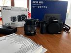 Canon EOS M50 Travel kit, Audio, Tv en Foto, Fotocamera's Digitaal, Canon, Ophalen of Verzenden, Zo goed als nieuw
