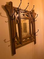 Rustieke / landelijke kapstok met spiegel, Huis en Inrichting, Ophalen, Zo goed als nieuw