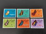 Somalie 1961 - insecten - vlinders - vliegtuigen **, Postzegels en Munten, Ophalen of Verzenden, Overige landen, Postfris