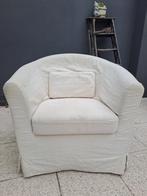 Fauteuil Club Ikéa Tullsta, Huis en Inrichting, Fauteuils, Ophalen, Gebruikt, Minder dan 75 cm, Hout
