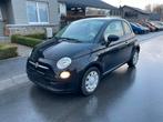 Fiat 500 1.2ess 2013 100mkm euro5 contrôle technique ok, Euro 5, Zwart, Zwart, Bedrijf