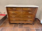 Commode 120 cm - onbesch. marmer blad, Ophalen, Zo goed als nieuw