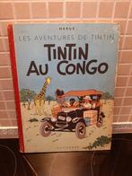 Tintin au Congo,  1952!, Boeken, Stripverhalen, Gelezen, Ophalen of Verzenden