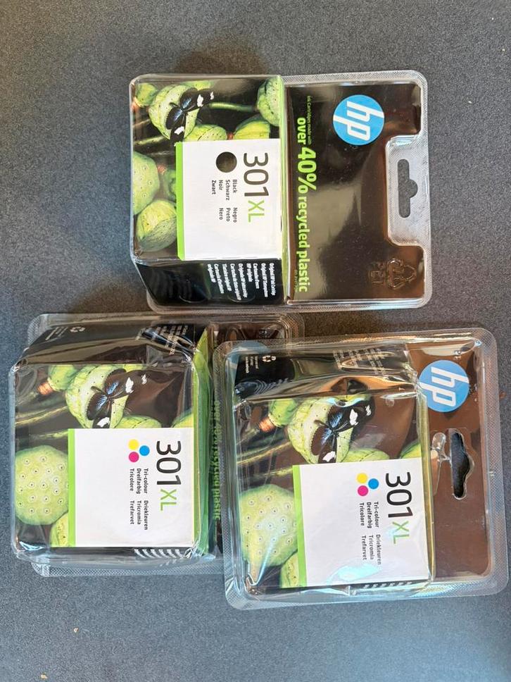 HP 301XL originele high-capacity inktcartridges, Computers en Software, Printerbenodigdheden, Cartridge, Ophalen