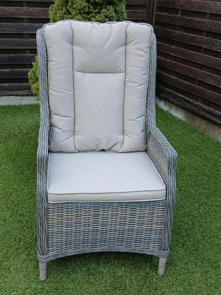 ZEER MOOIE 4 NIEUWE TUINSTOELEN MET KUSSENS, Tuin en Terras, Overige Tuin en Terras, Nieuw, Ophalen