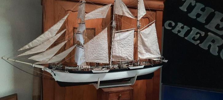 Magnifique grande  maquette bateau goelette, Hobby & Loisirs créatifs, Modélisme | Bateaux & Navires, Enlèvement